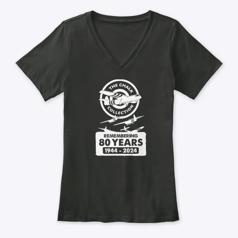 GPR 80th Anniversary WOMENS V Neck